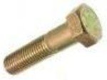 397 Bolt: 9/16"-12 x 1-1/2 " Length, Hex Bolt Grade 8 Coarse Thread, Yellow Zinc, Qty: 30