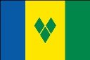 2 x 3 FT - ST. VINCENT/GRENADINES FLAG - INDOOR-PARADE