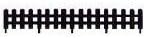 HO scale HA-3 Railway fence (10 pieces)