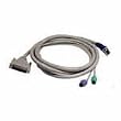 2FT KVM PS2 Cable Ultra-thin Pccable