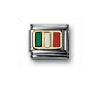 Italy Flag Mix Classic Enamel, Italian Charm by Nomination Charms