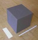 Schaumstoffwürfel 45x45x45cm Bauklötze, Dekowürfel, Therapiehilfe