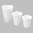 Dart Hot Cold Cups, Foam Polystyrene Cups, 24 oz, 500 Count