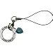 Sterling Just Do It Message Ring Cell Phone/Purse Charm with a Swarovski Crystal