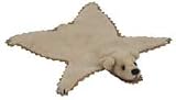 Dollhouse Miniature Tan Bear Rug