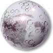 Buy Iridescent Moon Marble With Craters and Mares, 5 In A Pouch, 1 Inch Diameter by Shasta Visions now!