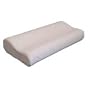 VITALFOAM 4 lb Denisty Viscoelastic Memory Foam Orthopedic Contour Neck Pillow - Large Full/Thick