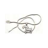 Star Sign Aries Pendant In Sterling Silver Handcrafted Indian Jewelry Size 1.25 " x 0.75 "(aries)