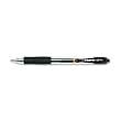 Pilot G2 Retractable Gel Ink Roller Ball Pen, Extra Fine Point, Clear Barrel, Black Ink, 12-Count (31002)