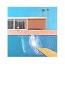A Bigger Splash art print by David Hockney, 60cm x 80cm