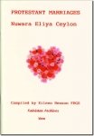 Protestant marriages, Nuwara Eliya, Ceylon