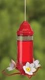 ARTLINE Crystal Glass Hummingbird Feader, 8 oz