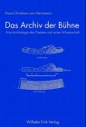 Produkt-Bild: Das Archiv der B&uuml;hne