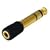 Premium Stereo Jack Adaptor (3.5mm Stereo Jack Female to 6.3mm Stereo Jack Male Adaptor)