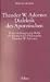Book Theodor W. Adorno, Dialektik des Aporetischen: Untersuchungen zur Rolle der Kunst in der Philosophie Theodor W. Adornos