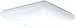 American Fluorescent CSS2072ET Low Profile Square Edge Cloud 32 Watt / 40 Watt