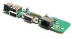 New OEM Dell Inspiron 1545 DC Jack Board 48.4AQ03.011 w/ Octagon Shaped Jack