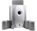 DUAL LAC7000  520 Watt 6-PIECE Home Theater Speaker System with Extruded Aluminum