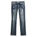 Piper & Blue Juniors' Ripped Look Destroyed Jeans