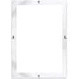 Dennis Daniels Glass Clip Picture Frame for a 9" x 12" Photograph
