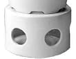 Diversified Ceramics Corp. Diversified Ceramics Laredo Brown Sauceboat Butter Warmer Stand 2 DZ DC173-LNX