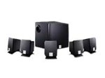 Creative Inspire 5.1 5300 - PC multimedia home theatre speaker system - 48 Watt - black