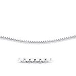 Venetian Box Chain in Silver -18 inches