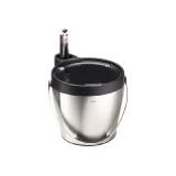 Oxo SteeL Ice Bucket and Ice Tongs with Tong Holder