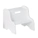 Baby : Child's Classic Wooden Step Stool in White