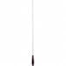 Conducting Batons 13"White shaft with rosewood handle brass cross