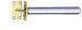 Kitchen & Housewares : Concealed Chain Spring Door Closer AA45 Polished Brass