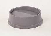 Rubbermaid(R) Waste Receptacle Swing Top, Gray