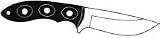 OUTDOOR EDGE HYBRID HUNTERBlade: 3-3/4 Skinning