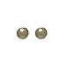 18kt Gold over Sterling Silver 8mm Ball Post Earring
