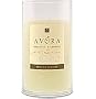 French Vanilla Scented One 3x6 Inch Glass Pillar Scented Candle. Combines Sweet Creamy Vanilla And Coconut To Create A Delightful Fragrance. Burns Approx. 90 H