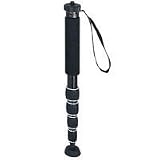 Giottos MM-9160 5-section Aluminum Pro Monopod, Suppports 33 lbs