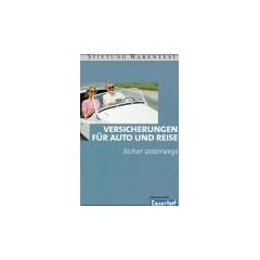 Econ Taschenb�cher, Versicherungen f�r Auto und Reise