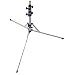 Manfrotto (Distributed by Bogen) 6' Retractable 5 Section Lightstand with 5/8" Mounting Stud, Black Anodized. (#3373)