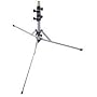 Bogen - Manfrotto 6' Retractable 5 Section Lightstand with 5/8" Mounting Stud, Black Anodized. (#3373)
