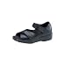 Apex 1280 Men's Ambulator Conform Shoe - Velcro Sandal - Black - Men's Size 4.5/5 - W Width - 1 pair