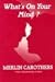 What's on Your Mind by Merlin R. Carothers ISBN 094302613X