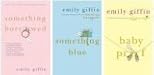 3-book Set; Something Borrowed; Something Blue; Baby Proof By Emily Giffin