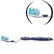 Mentadent White & Clean Soft Full Head Toothbrush, Assorted Colors (Pack of 6)