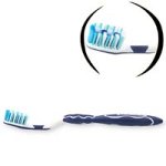 Menta White & Clean Soft Full Head Toothbrush, Assorted Colors (Pack of 6)
