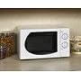 Microwave Oven With Manual Dials 0.7 Cubic Ft
