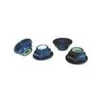 RACERS EDGE 8 32 FLANGED LOCK NUT (4) BLU - RCE10285B by Racers Edge