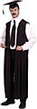 Costume Teacher - Costume Adult Black Teacher Gown