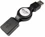 CABLES UNLIMITED ZIP-USB-CO2 Zip-Linq Retractable Extension USB A-A Cable