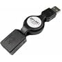 CABLES UNLIMITED ZIP-USB-CO2 Zip-Linq Retractable Extension USB A-A Cable