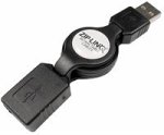 CABLES UNLIMITED ZIP-USB-CO2 Zip-Linq Retractable Extension USB A-A Cable